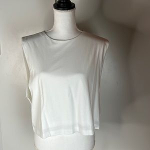 8 by Yoox Cotton Crop Top